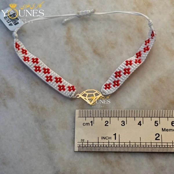 دستبند میوکی الماس طلا